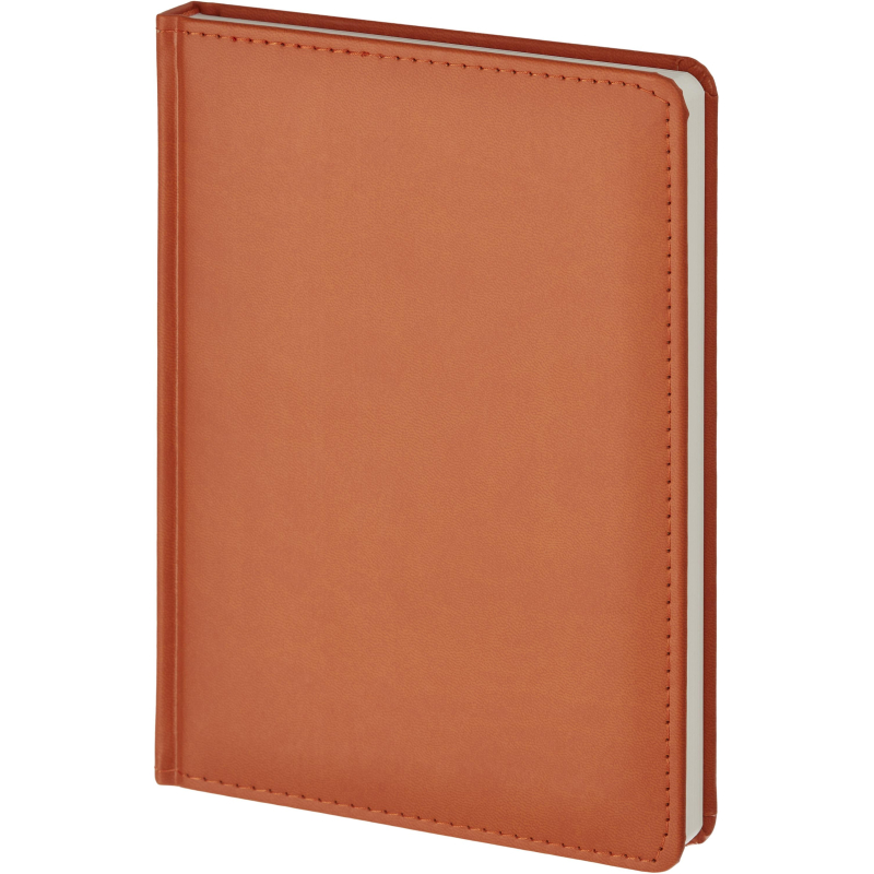 

Ежедневник недатированный оранжевый А5 140х200мм 136л Attache Classic