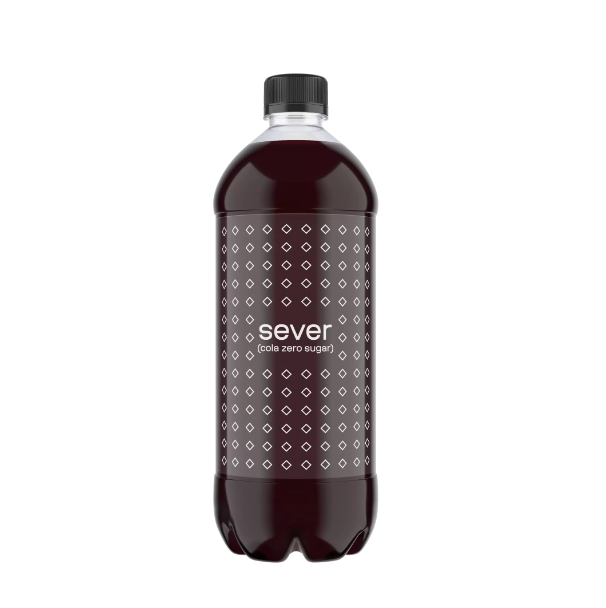 Напиток Sever Cola Zero Sugar сильногазированный, без сахара, 6x1 л