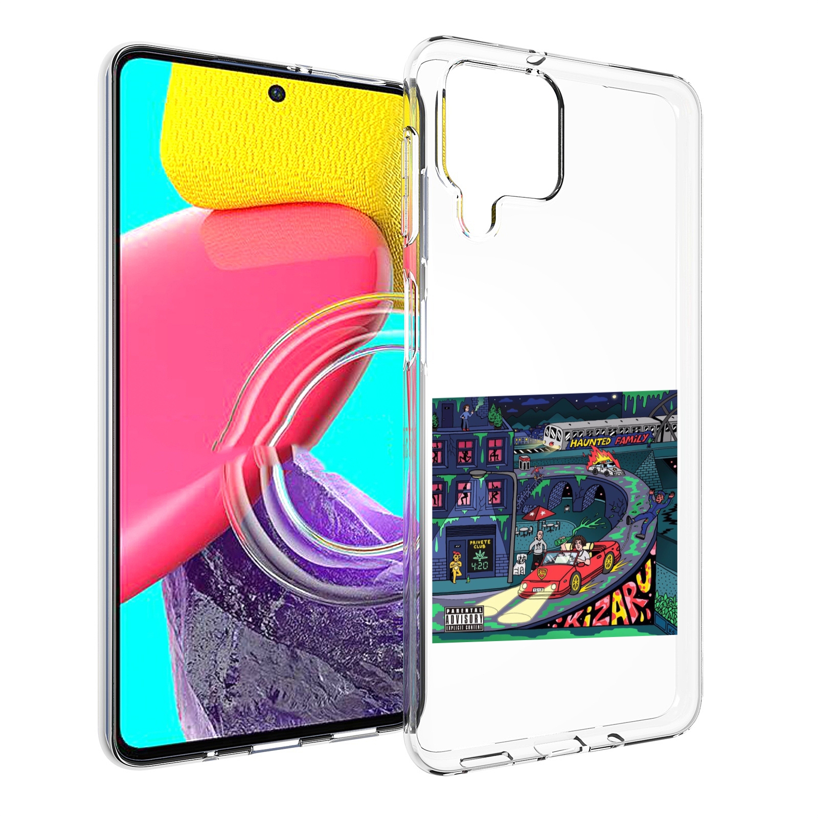 

Чехол MyPads Яд (альбом Kizaru) для Samsung Galaxy M53 (SM-M536), Прозрачный, Tocco