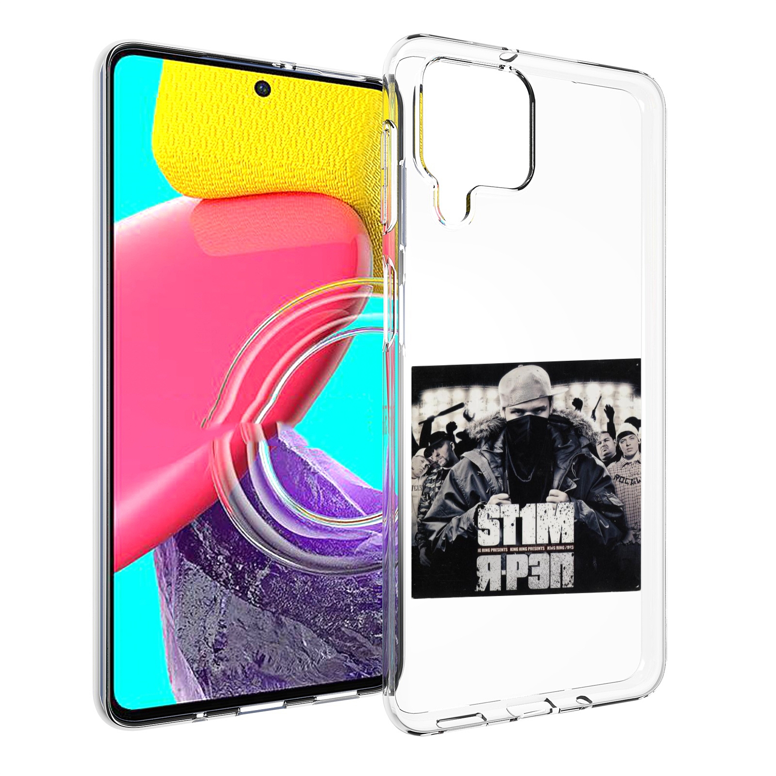 

Чехол MyPads Я - рэп ST1M для Samsung Galaxy M53 (SM-M536), Прозрачный, Tocco