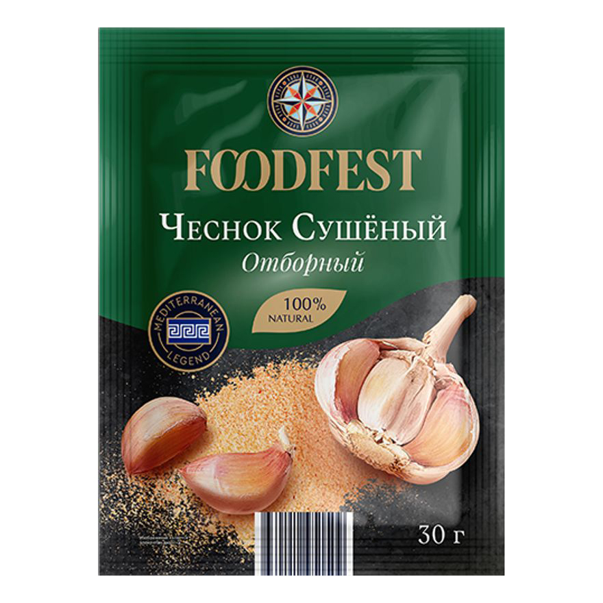 

Чеснок Foodfest сушеный молотый 30 г