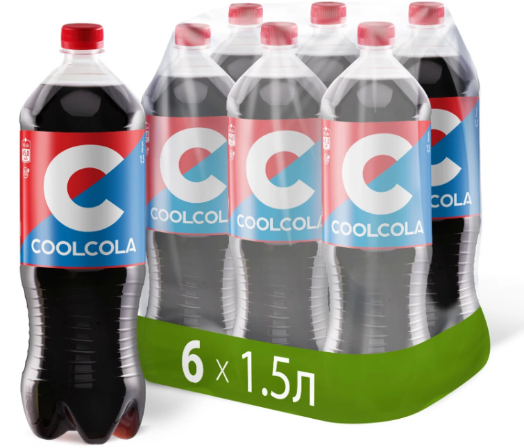 

Напиток Coolcola сильногазированный, безалкогольный, 6x1,5 л