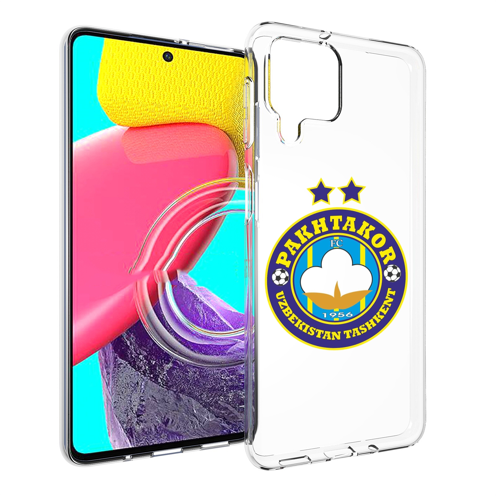 

Чехол MyPads Фк Пахтакор Pakhtakor мужской для Samsung Galaxy M53 (SM-M536), Прозрачный, Tocco