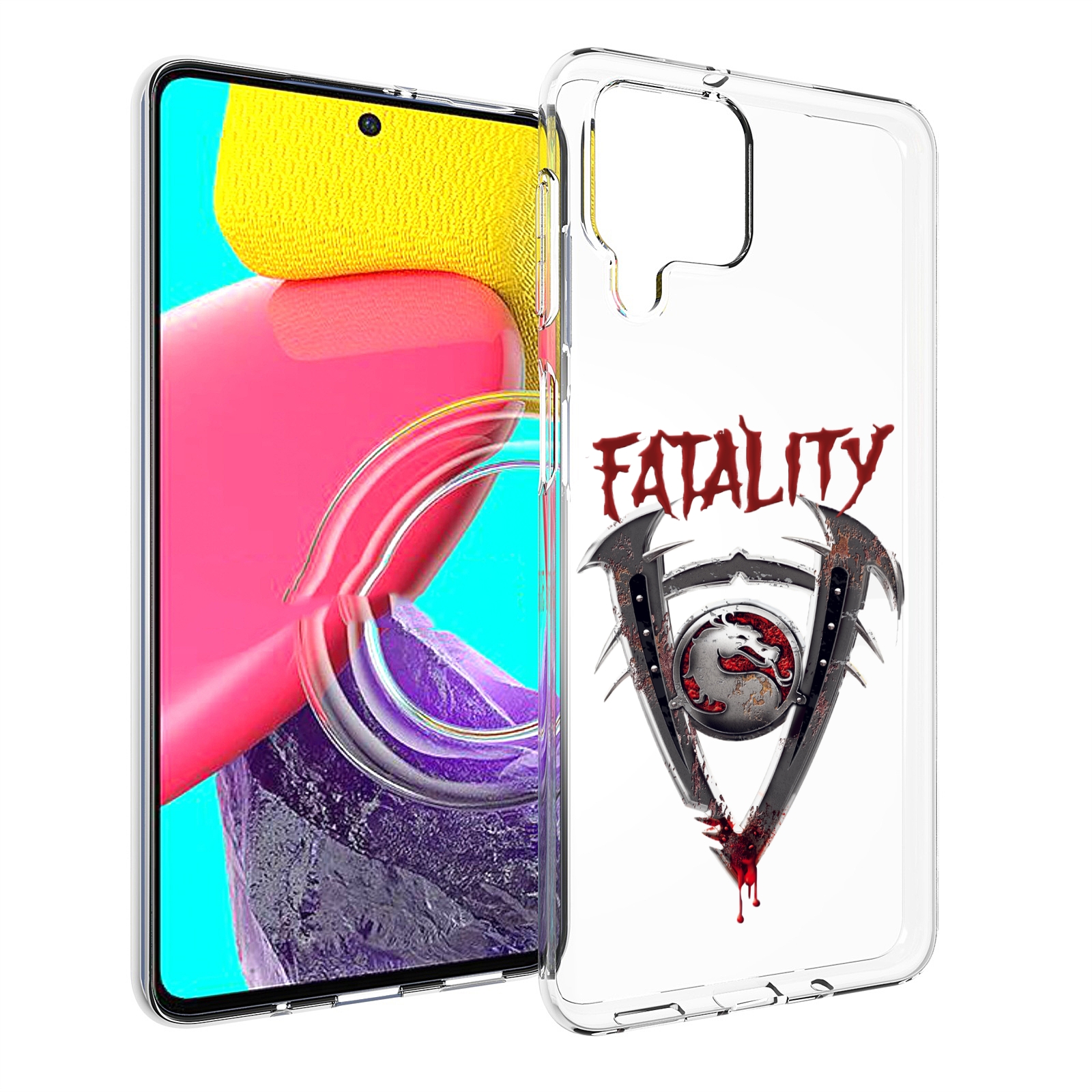 

Чехол MyPads Фаталити мужской для Samsung Galaxy M53 (SM-M536), Прозрачный, Tocco