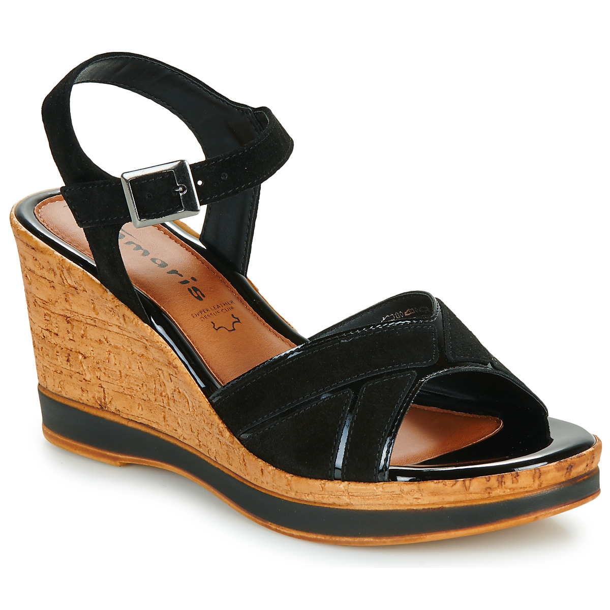 

Босоножки женские Tamaris 2917979 черные 40 EU, Черный, 2917979