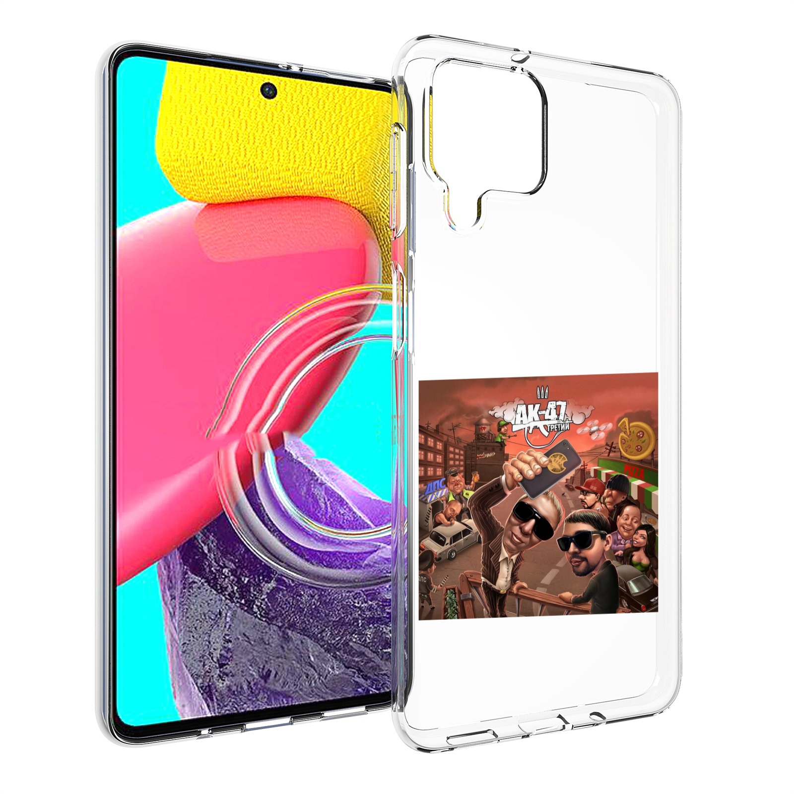 

Чехол MyPads Третий АК-47 для Samsung Galaxy M53 (SM-M536), Прозрачный, Tocco