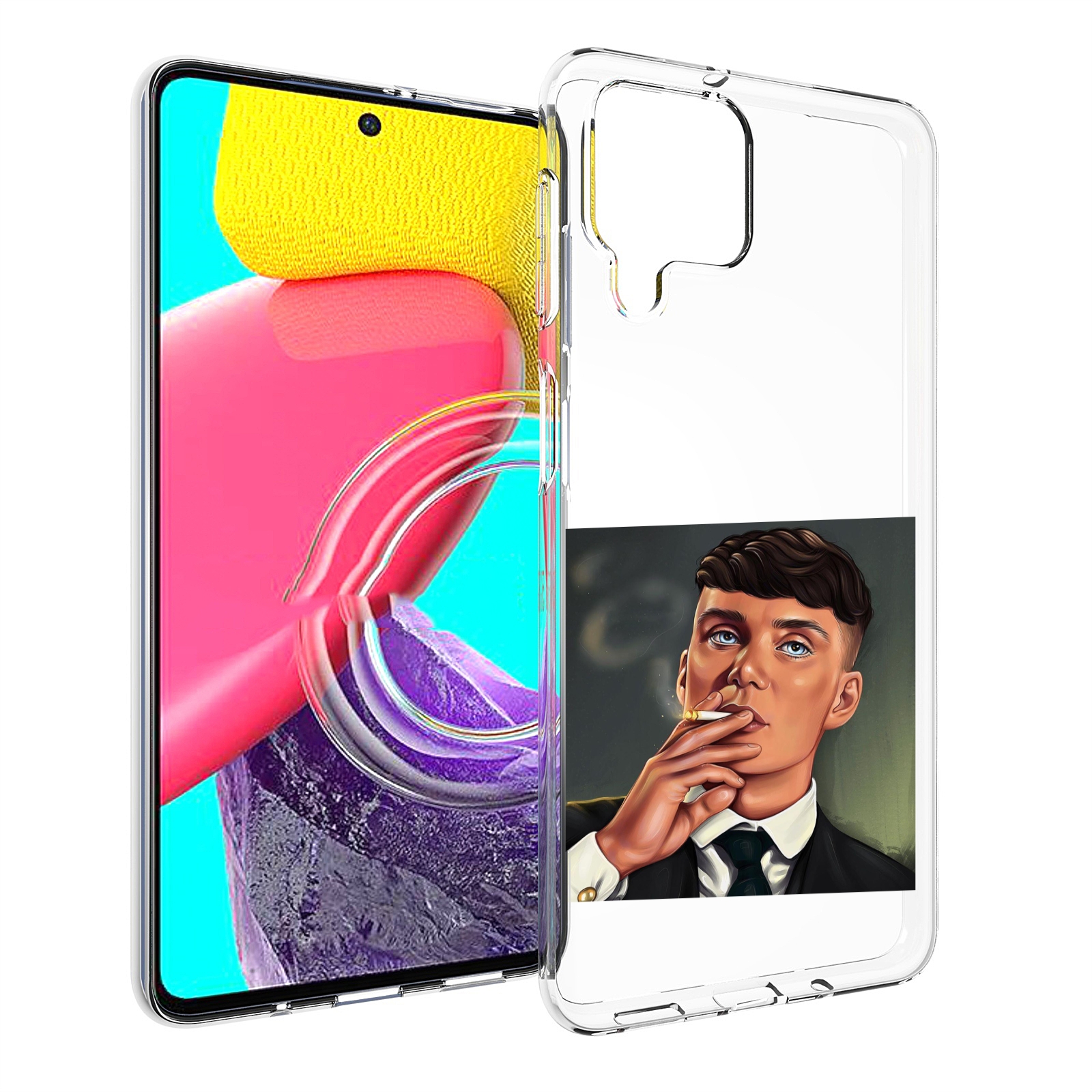 

Чехол MyPads Томас-Шелби для Samsung Galaxy M53 (SM-M536), Прозрачный, Tocco