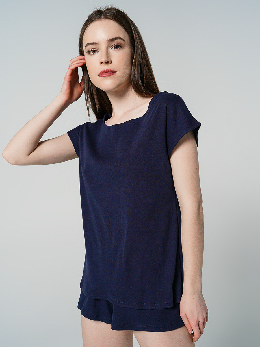 

Пижама женская ТВОЕ 81894 синяя M-L, 81894