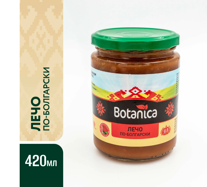 Лечо Botanica по-болгарски, 12x420 мл