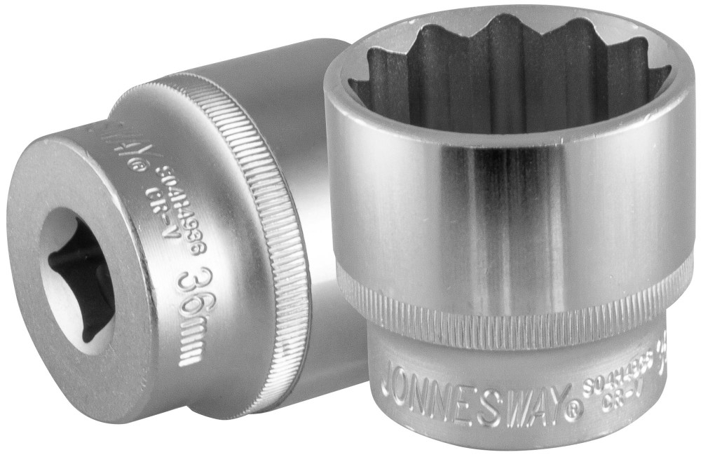 

JONNESWAY S04H4936 Головка торцевая 12-гранная 1/2"DR, 36 мм