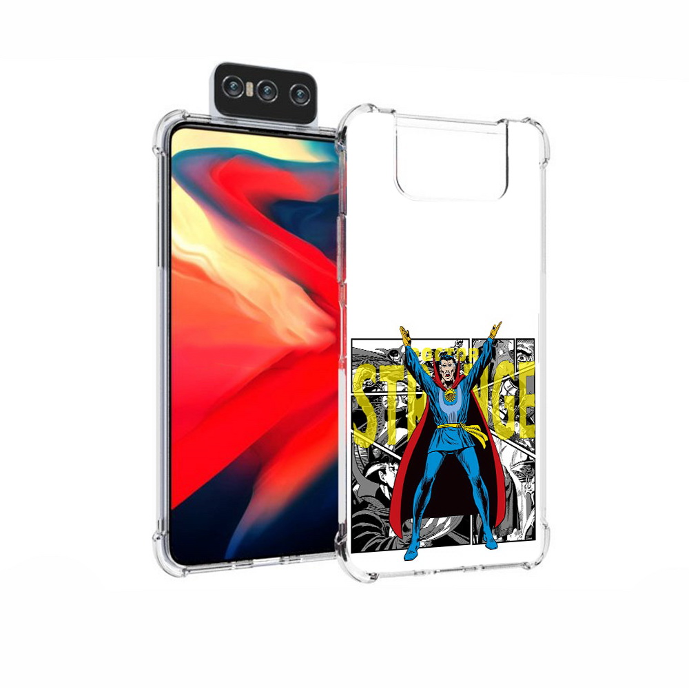 Чехол MyPads Tocco для Asus Zenfone 7 (ZS670KS) доктор стренж комикс