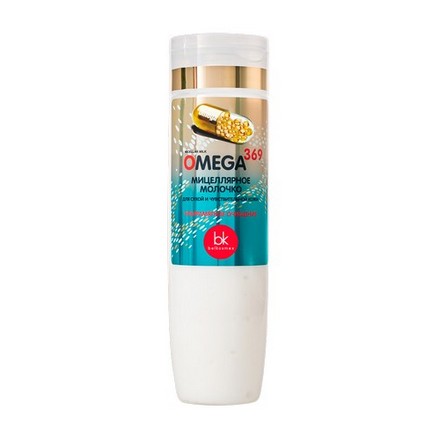 

Belkosmex, Мицеллярное молочко Omega 369, 200 мл
