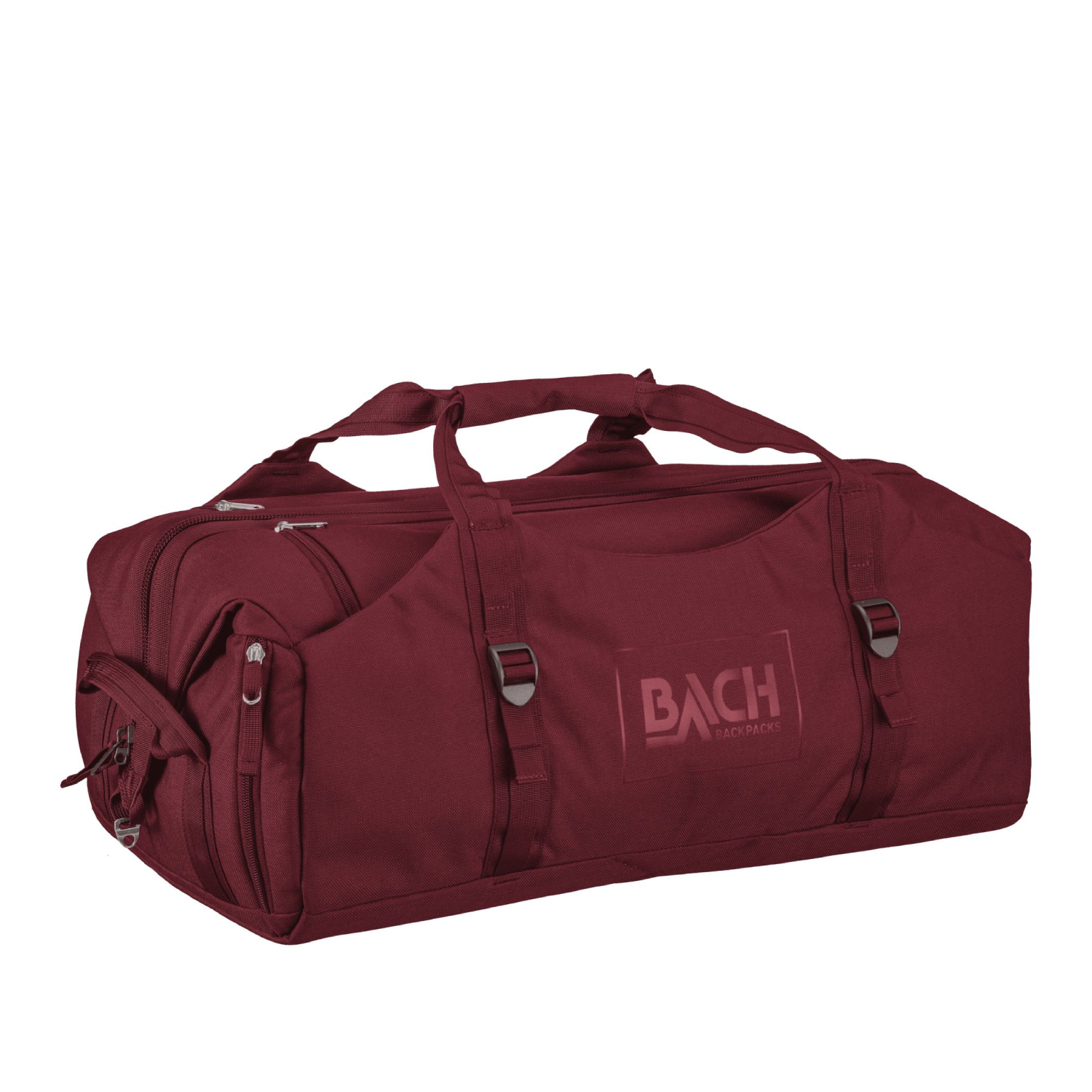 Дорожная сумка унисекс Bach Dr. Duffel 40 2024 бордовая, 22х54х34 см