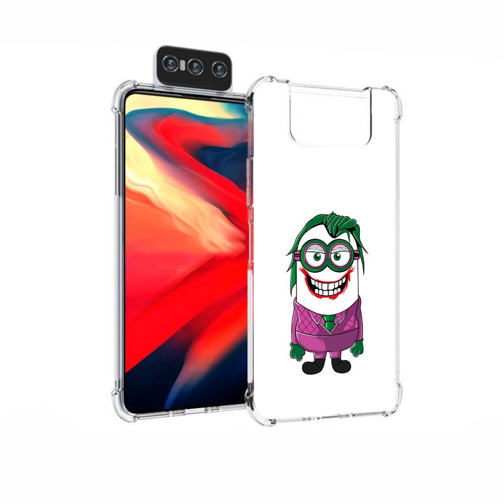 Чехол MyPads Tocco для Asus Zenfone 7 (ZS670KS) джокер миньон