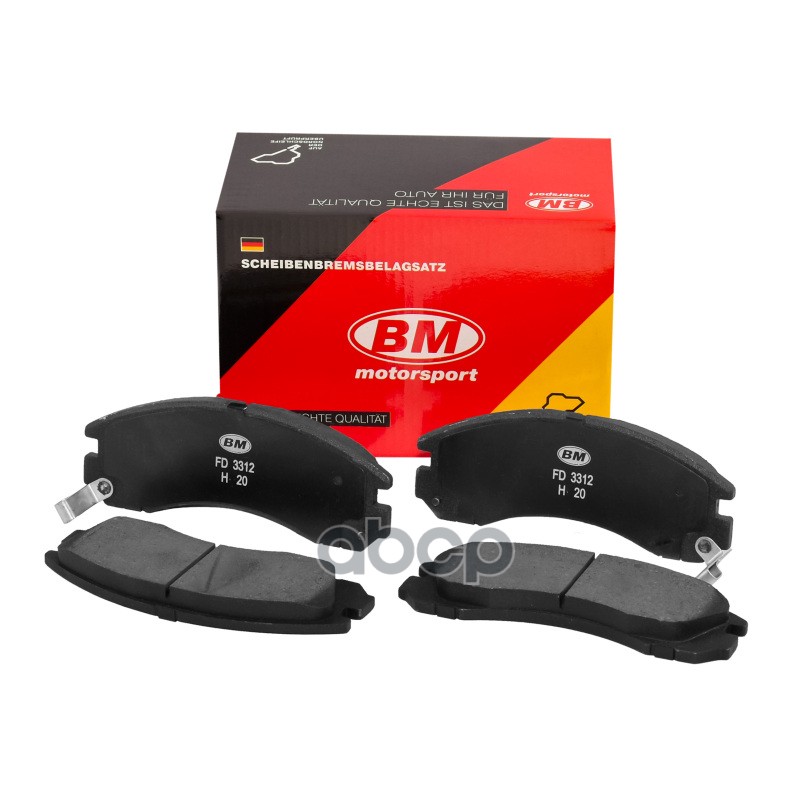 

Тормозные колодки BM-Motorsport передние дисковые FD3312