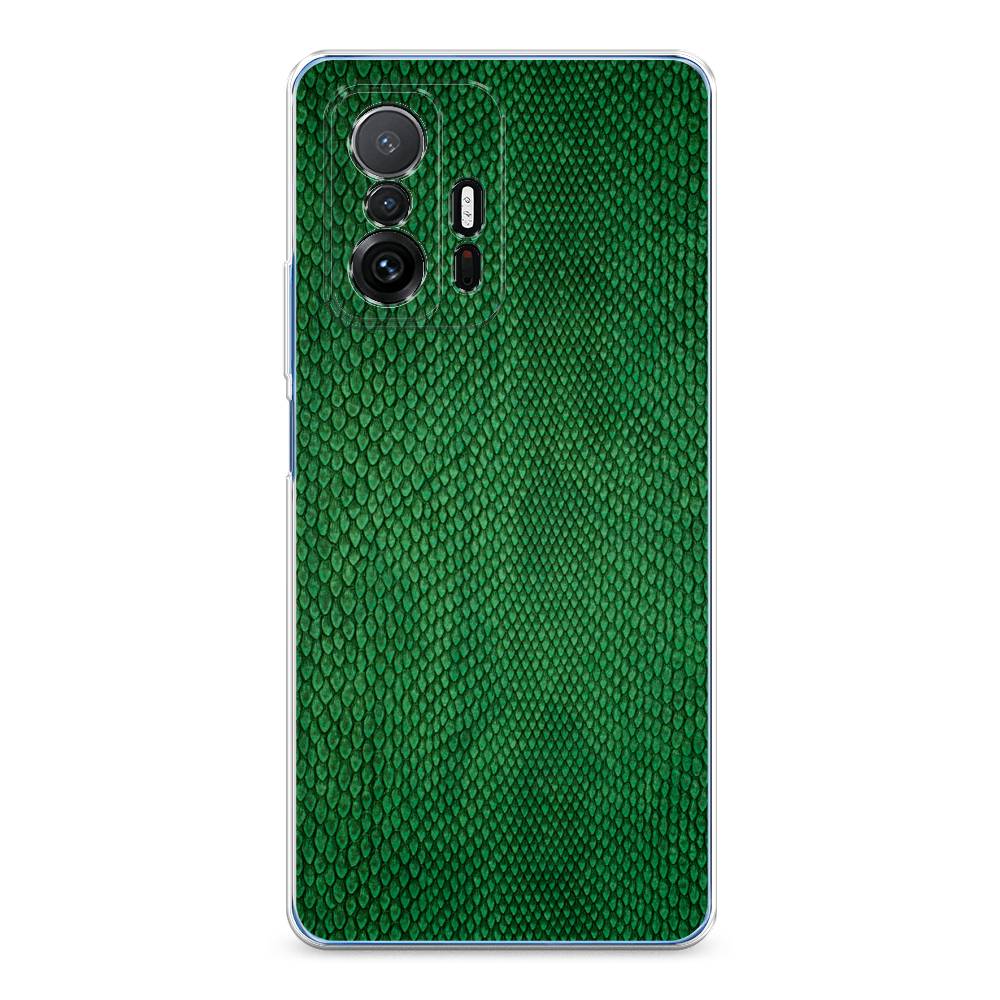 

Чехол Awog на Xiaomi Mi 11T/11T Pro "Изумрудная змея", Разноцветный, 311250-3