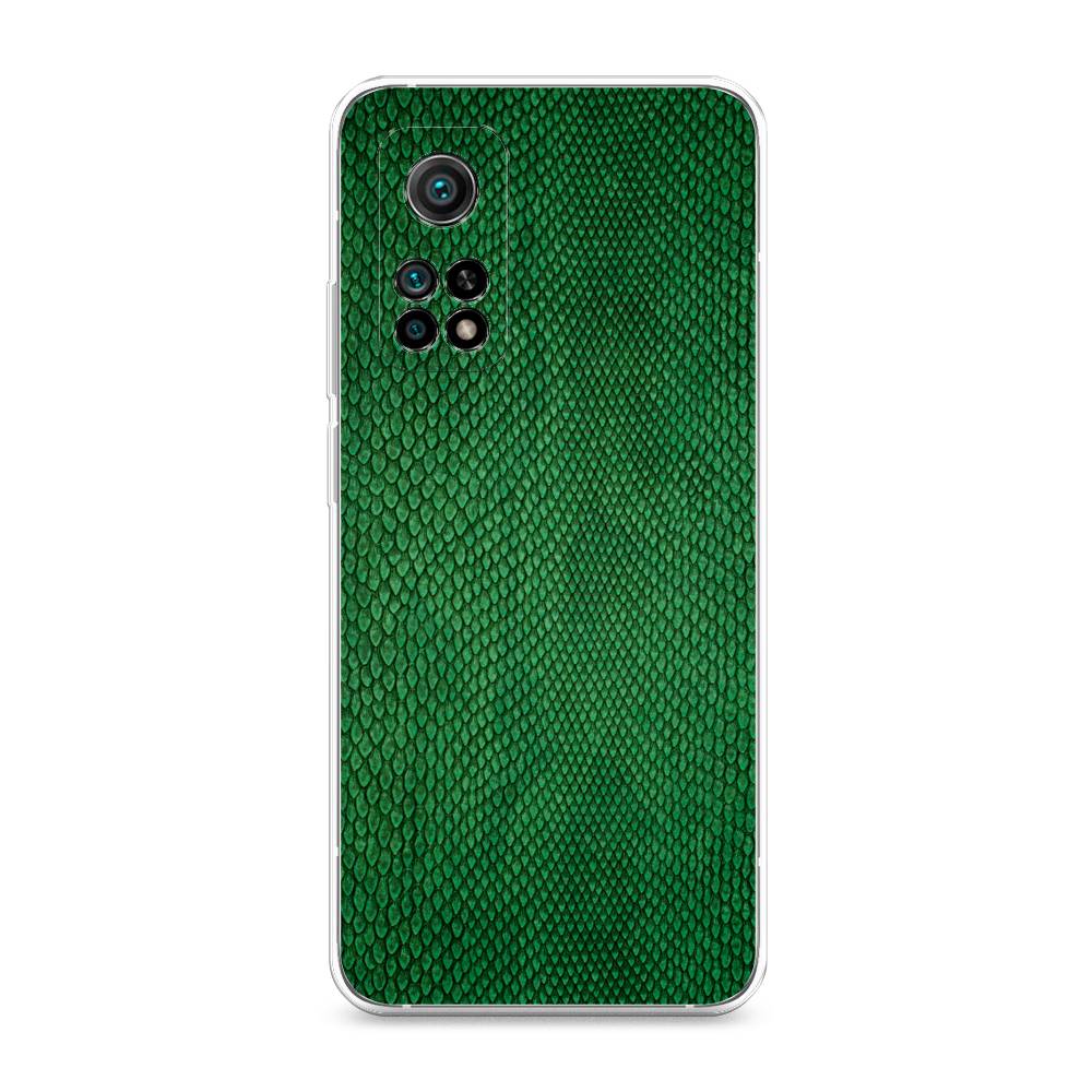 

Чехол Awog на Xiaomi Mi 10T/Mi 10T Pro "Изумрудная змея", Разноцветный, 39350-3