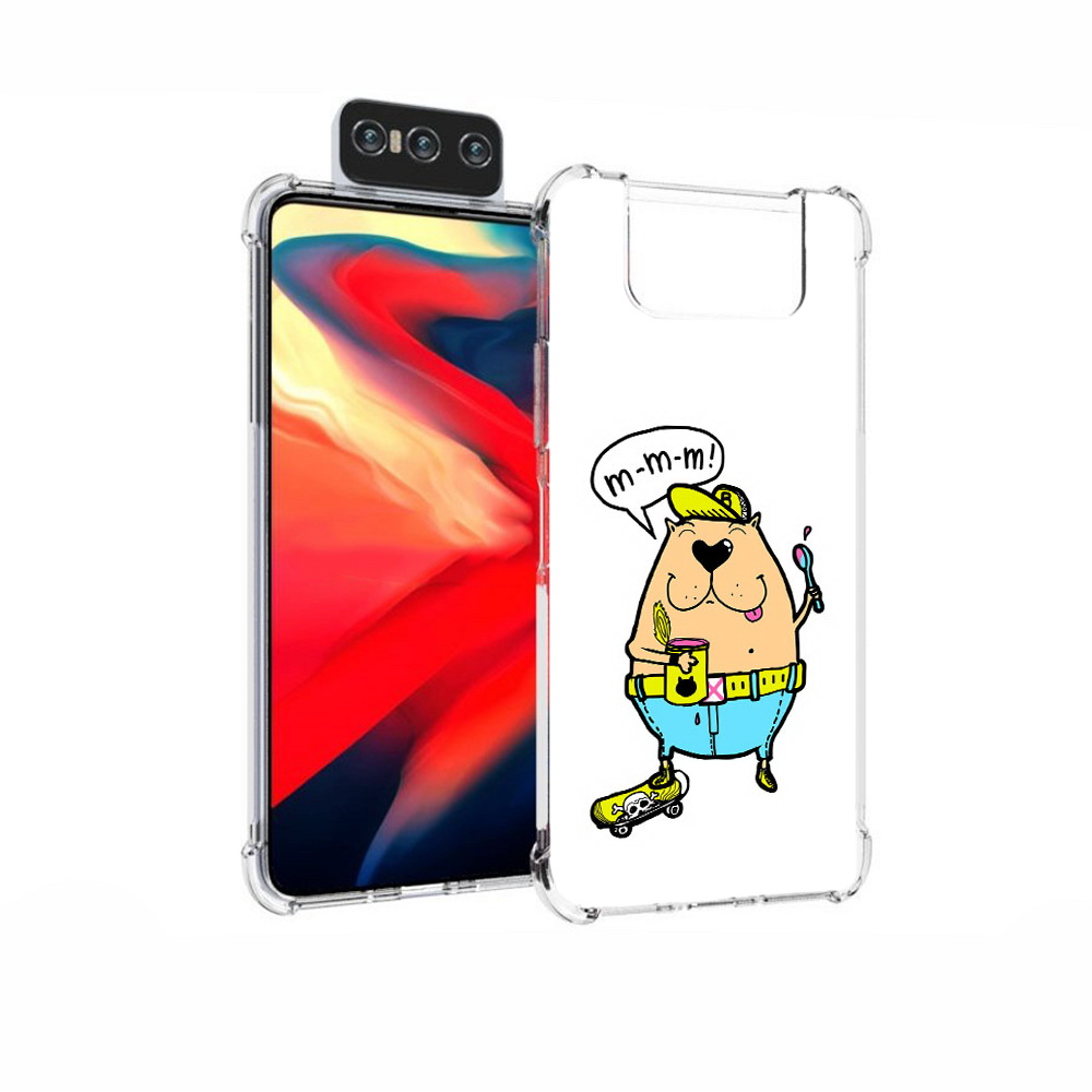 

Чехол MyPads Tocco для Asus Zenfone 7 (ZS670KS) Бобр, Прозрачный, Tocco