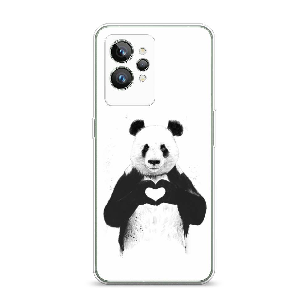 

Чехол Awog на Realme GT 2 Pro "Панда love", Разноцветный, 258650-10