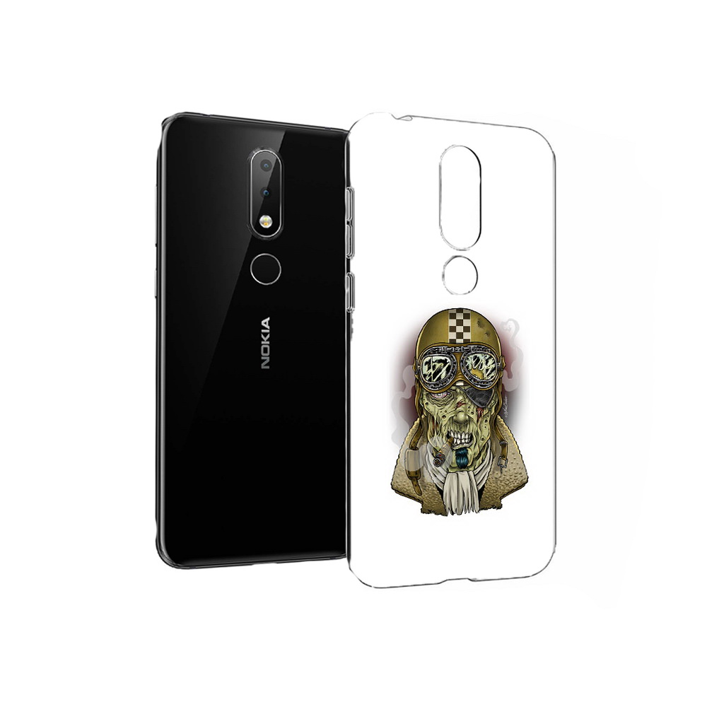 

Чехол MyPads Tocco для Nokia X6 военный зомби (PT115295.99.264), Прозрачный, Tocco