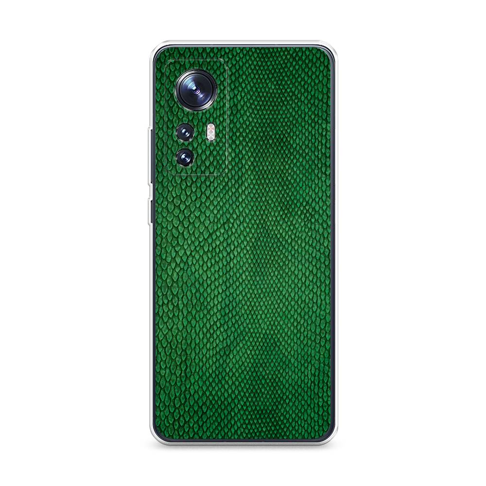 

Чехол Awog на Xiaomi 12/12X/12S "Изумрудная змея", Разноцветный, 312950-3