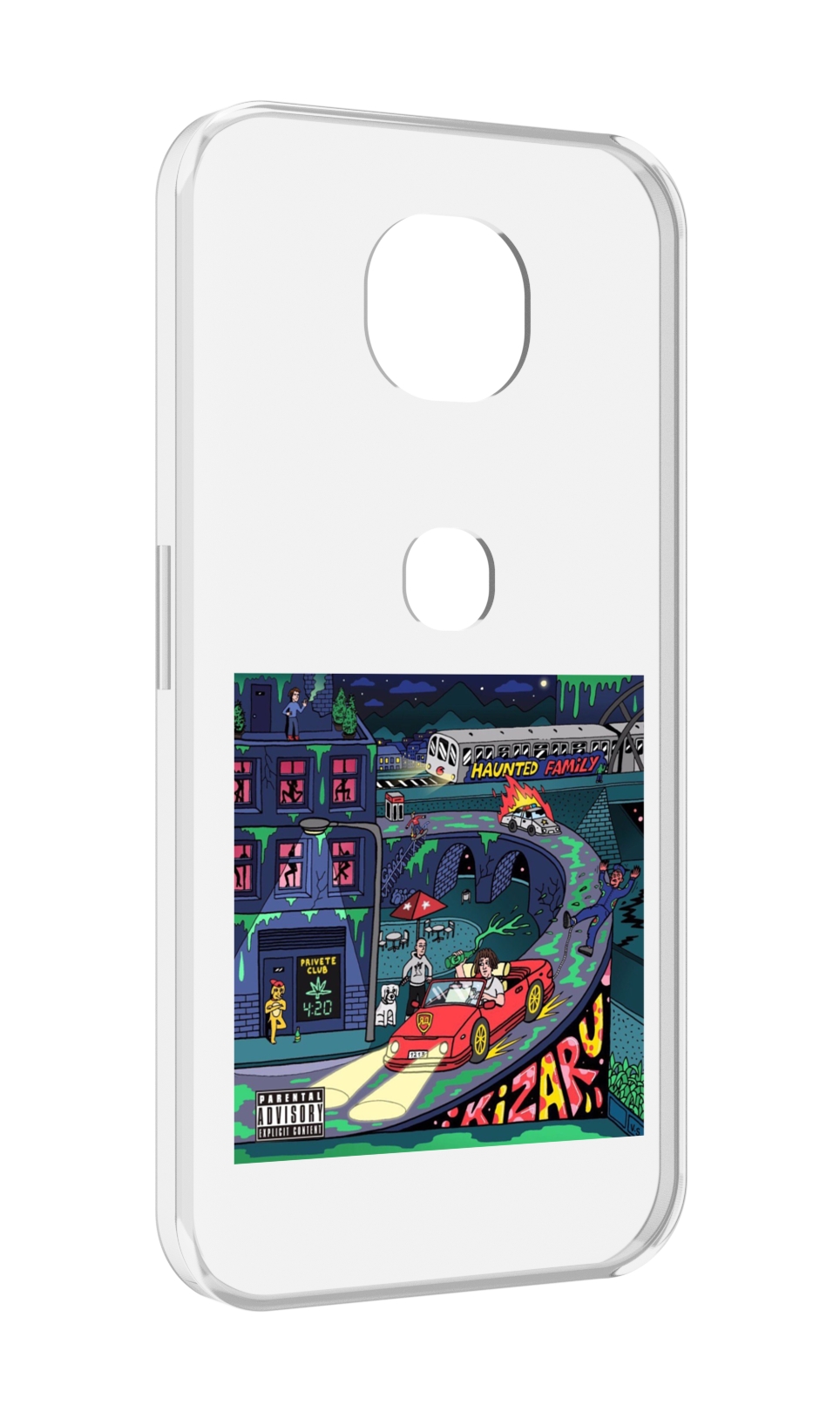 

Чехол MyPads Яд (альбом Kizaru) для Motorola Moto G5S (XT1799-2), Прозрачный, Tocco