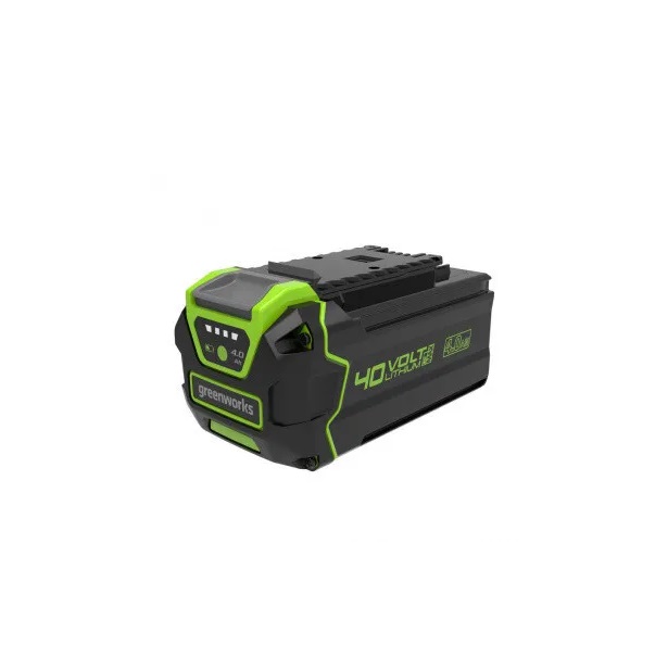 

Литий-Ионная аккумуляторная батарея GREENWORKS G40USB4 40В, 4Ач, 60мин, с USB разъемом, 29