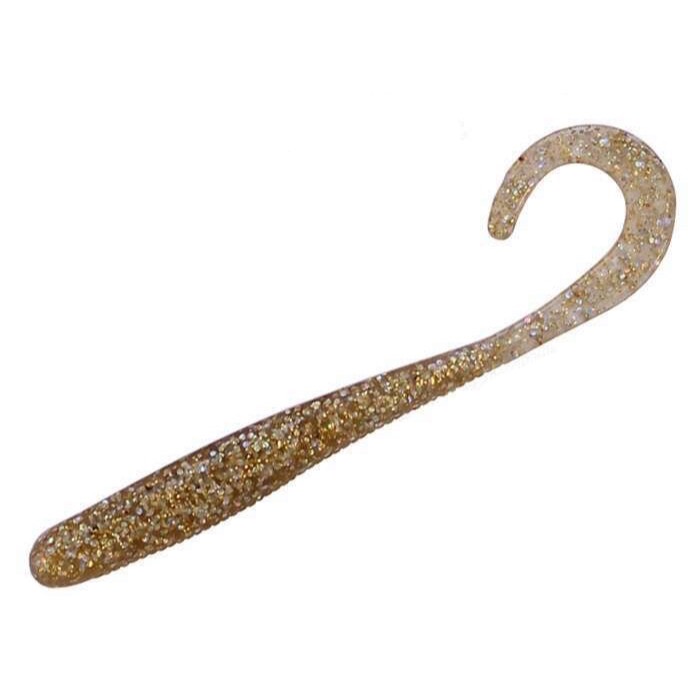 

Мягкие приманки Bait Breath U30 Fish Curly SW 2,5" (8шт.) #S855 Champagn Gold, Золотистый;прозрачный, U30 Fish Curly