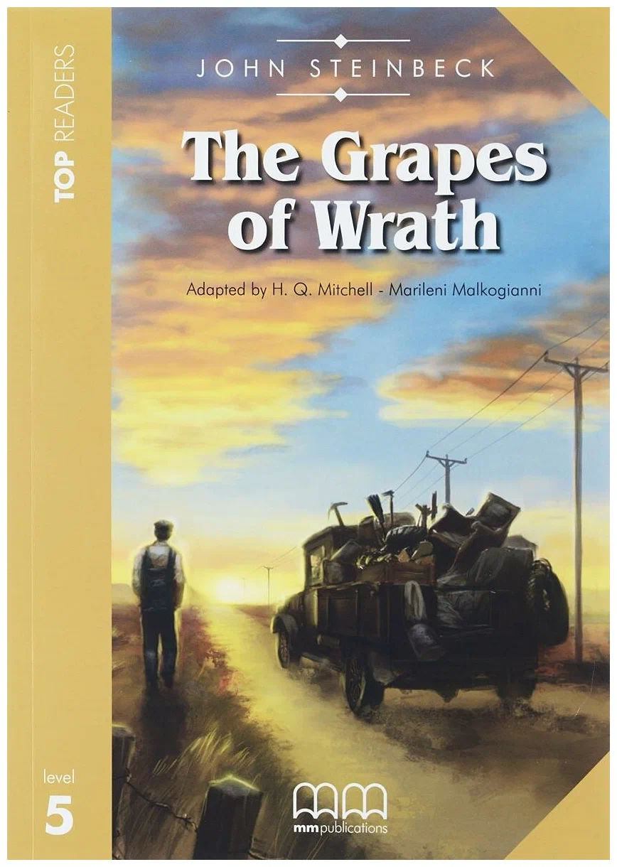 

Книга Top readers Upper-Intermediate: The Grapes of Wrath with CD-ROM + Glossary