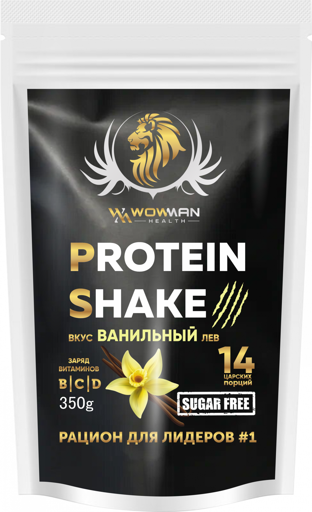 Протеин WowMan WMNN1003 Protein Shake со вкусом ваниль