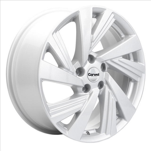 

Колесный диск Carwel Тишь 1801 (SLT) 7.5xR18 ET40 5*108 D60.1, Серебристый