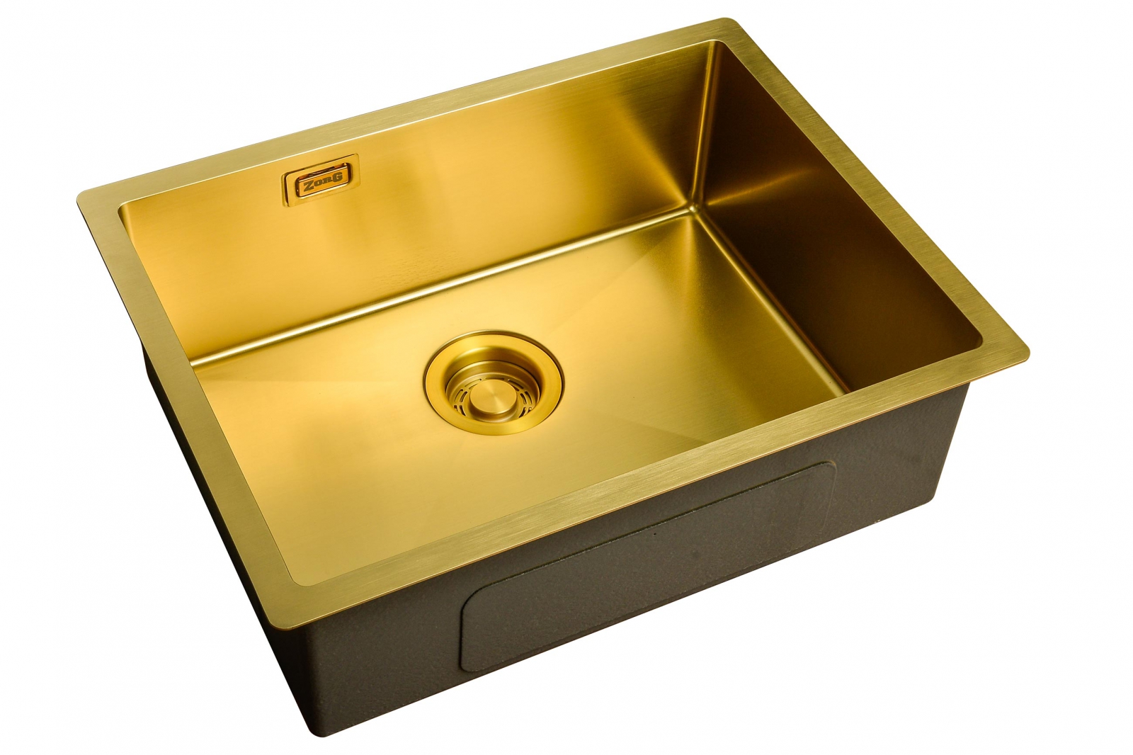 фото Мойка для кухни zorg sanitary zl r 580-2-440 bronze