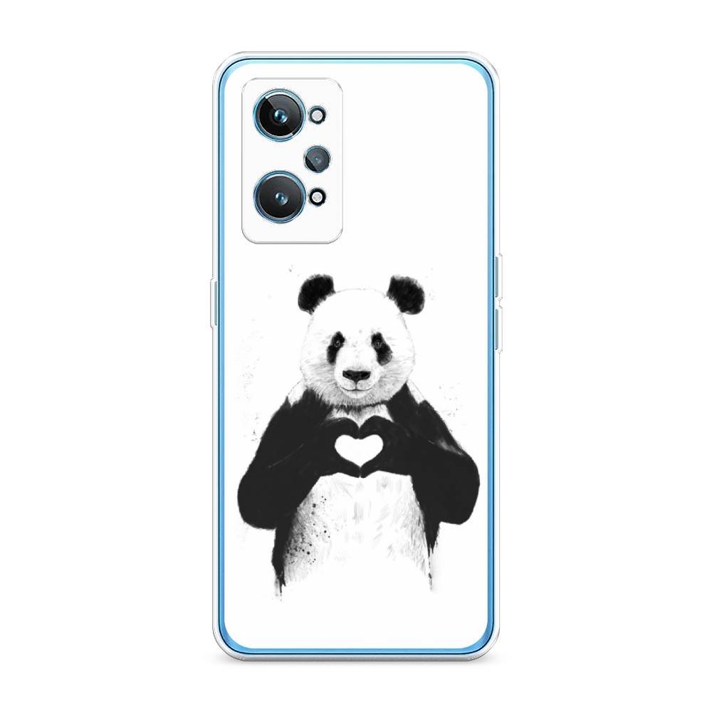 

Чехол Awog на Realme GT 2 "Панда love", Разноцветный, 258550-10