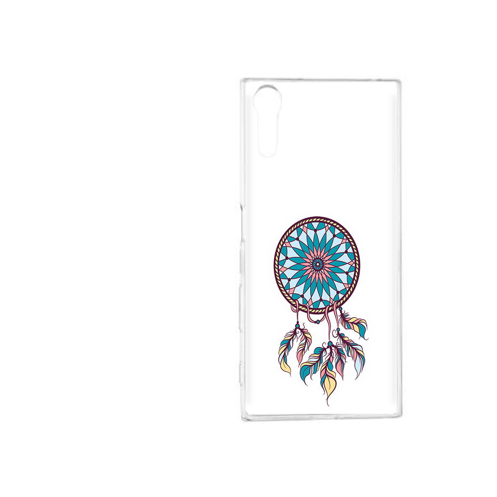 

Чехол MyPads Tocco для Sony Xperia XZ ловец снов синий, Прозрачный, Tocco