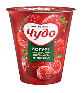

Йогурт Чудо клубника-земляника 2,5% 290 г