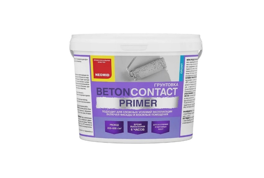 фото Грунтовка beton contact primer - 12 кг. neomid