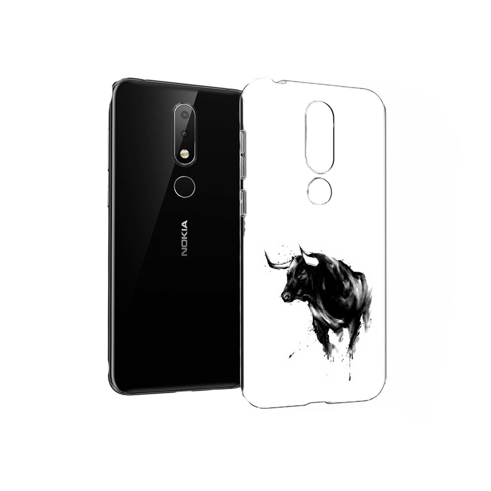 

Чехол MyPads Tocco для Nokia X6 бык (PT115295.99.254), Прозрачный, Tocco