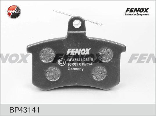 

Комплект тормозных колодк FENOX BP43141