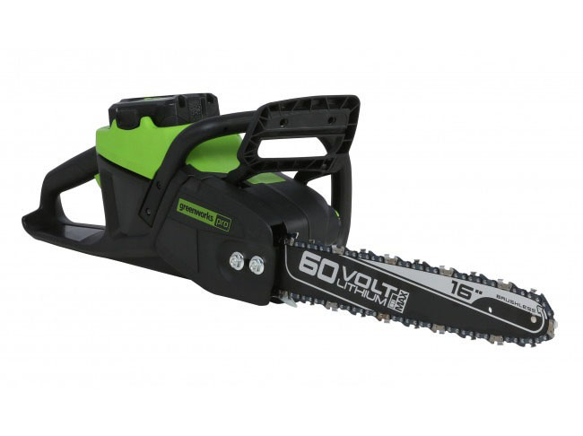 фото Пила цепная аккумуляторная greenworks gd60cs40