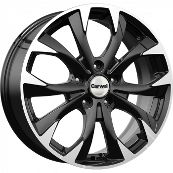 

Колесный диск Carwel Баунт 152 (AB) 7xR17 ET50 5*114.3 D67.1, Черный;серебристый