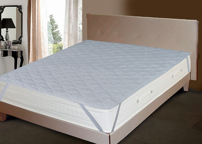 

Наматрасник Maktex из овечьей шерсти 120x200 см Престиж серый, Овечьей шерсти наматрасники