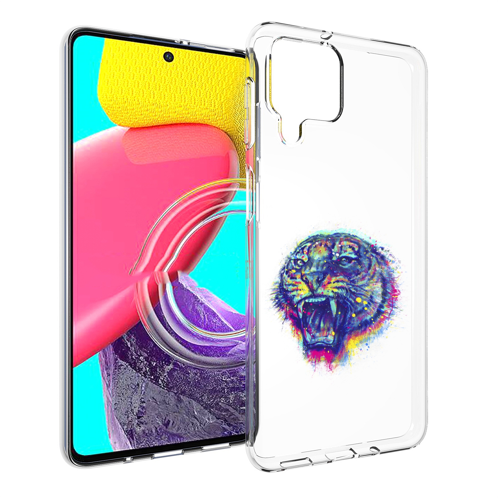 

Чехол MyPads Тигр 2 для Samsung Galaxy M53 (SM-M536), Прозрачный, Tocco