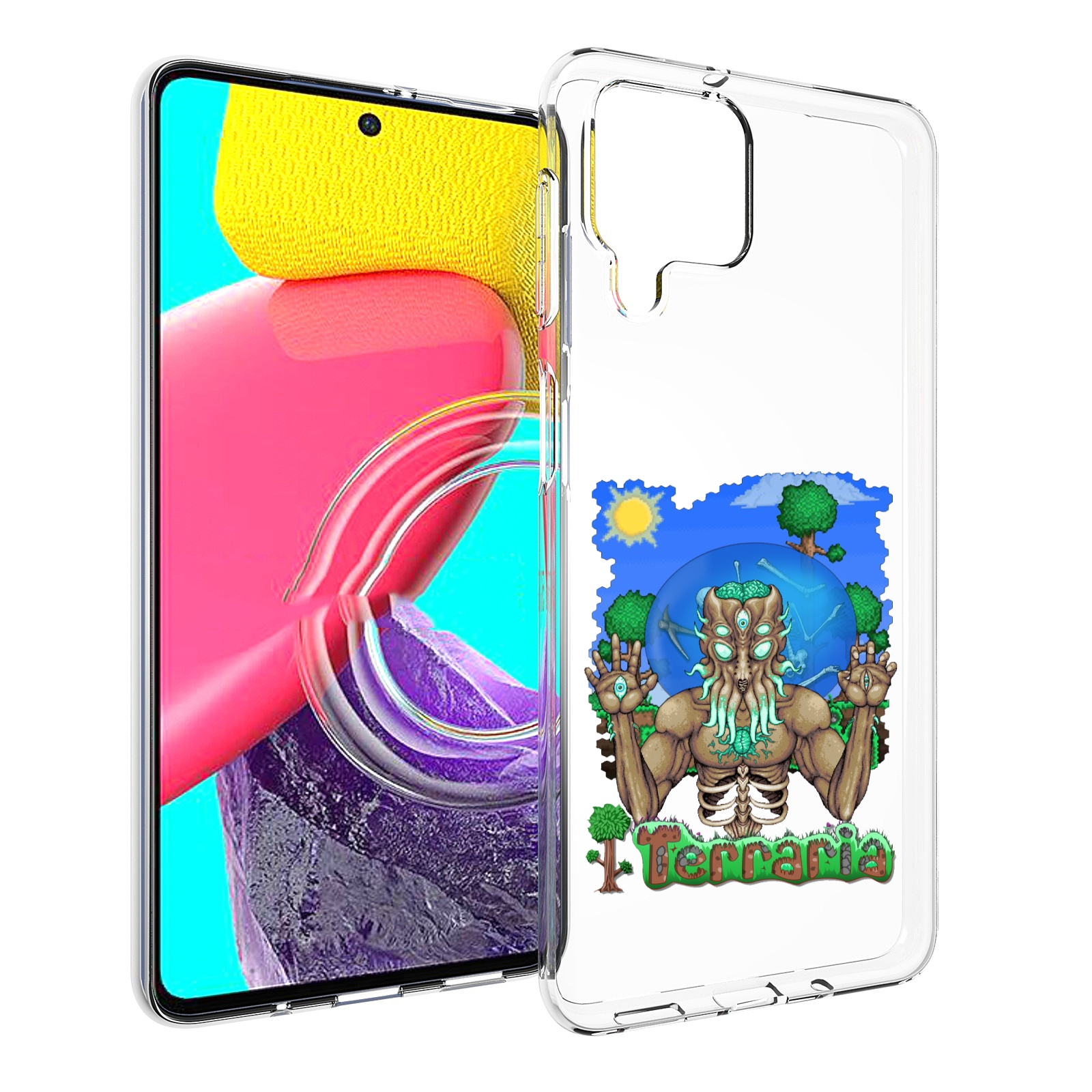 

Чехол MyPads Террария для Samsung Galaxy M53 (SM-M536), Прозрачный, Tocco