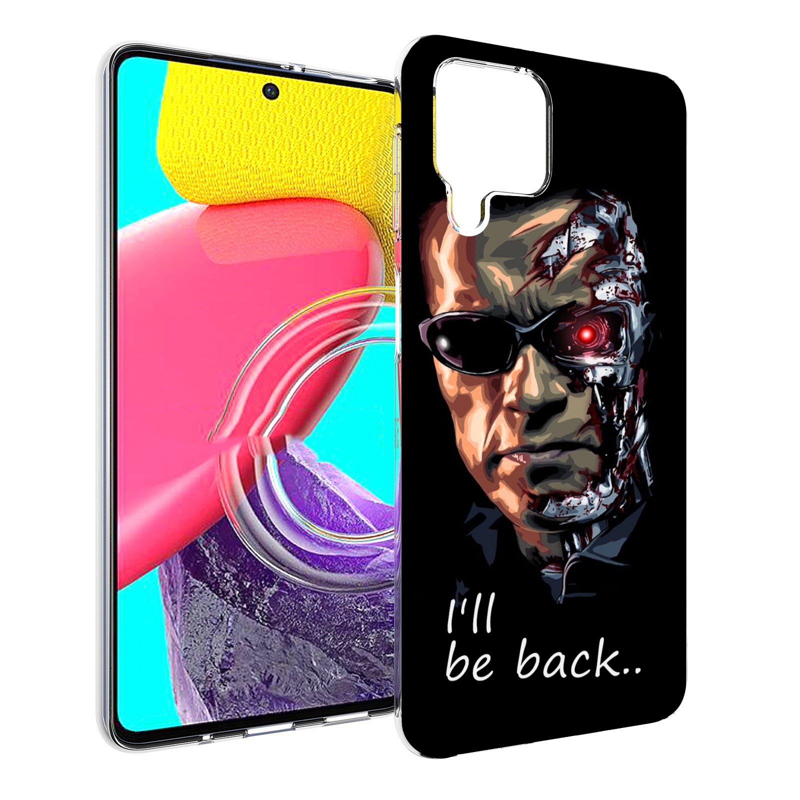 

Чехол MyPads Терминатор для Samsung Galaxy M53 (SM-M536), Прозрачный, Tocco