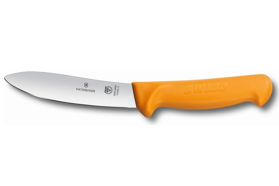 

Нож кухонный Victorinox Swibo (5.8429.13) стальной разделочный лезв.180мм прямая заточка ж