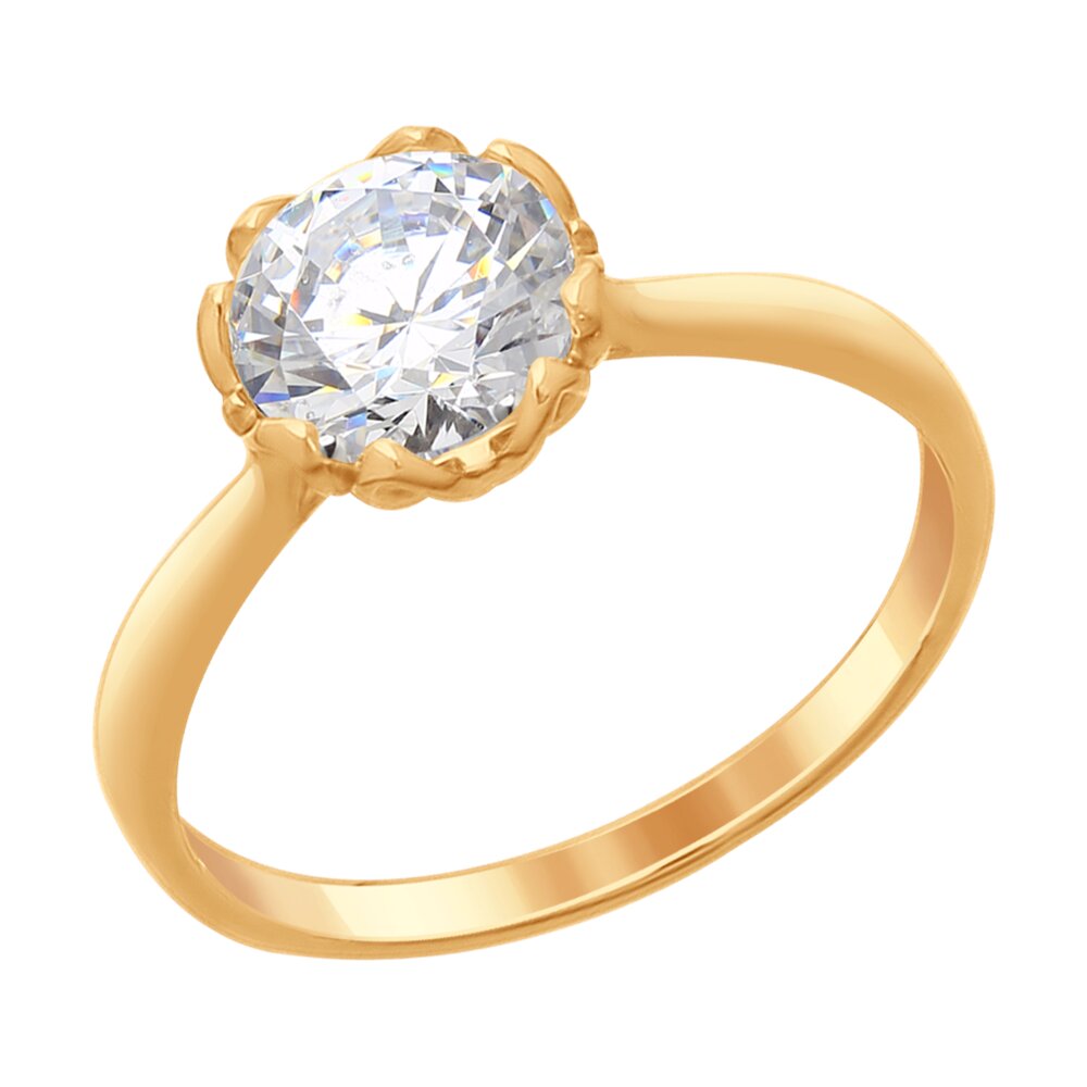 

Кольцо из серебра р. , SOKOLOV 93011099, фианит, 93011099
