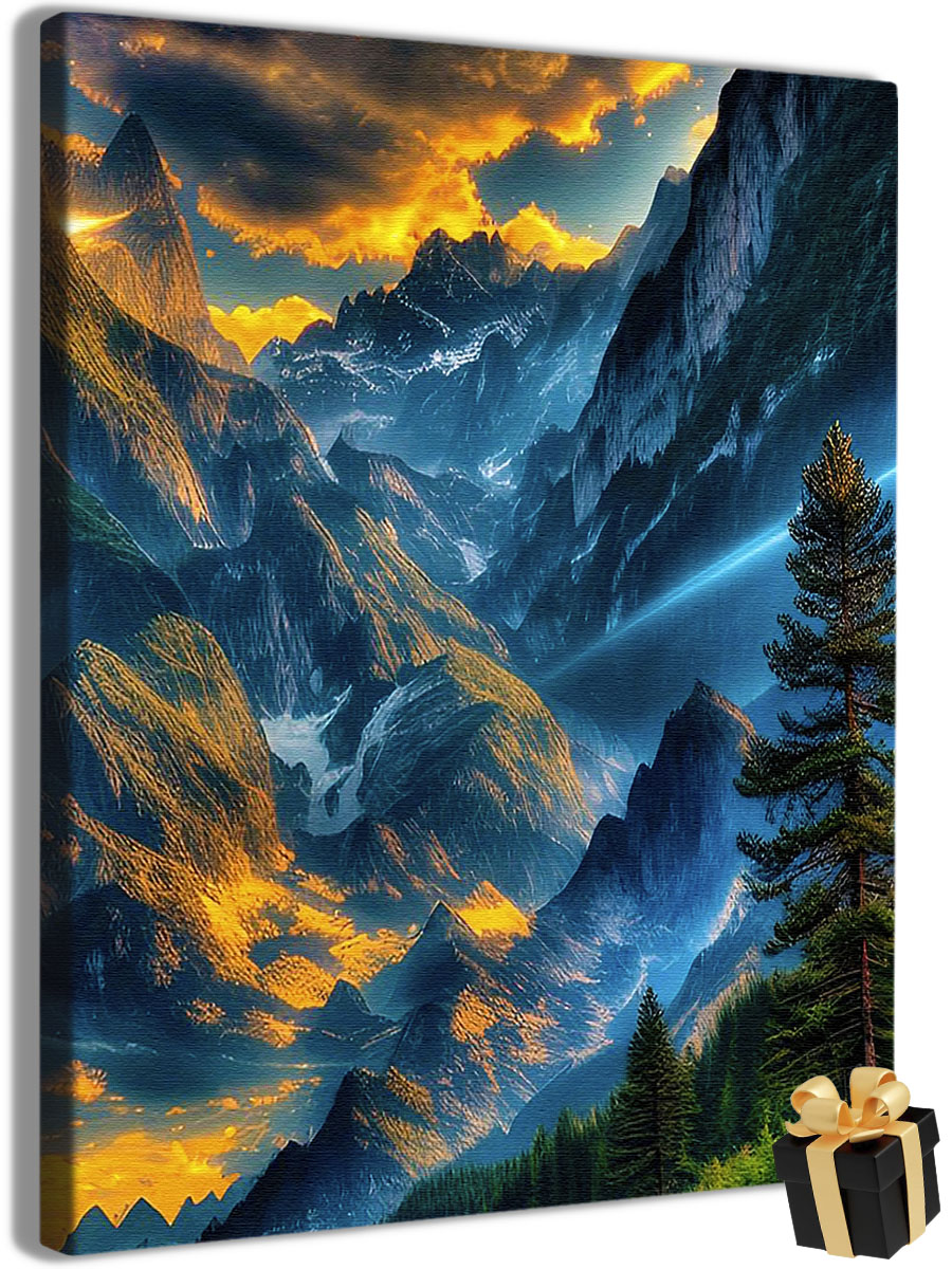 

Картины по номерам Арт-студия Unicorn горы N-4420 40x50 см, горы