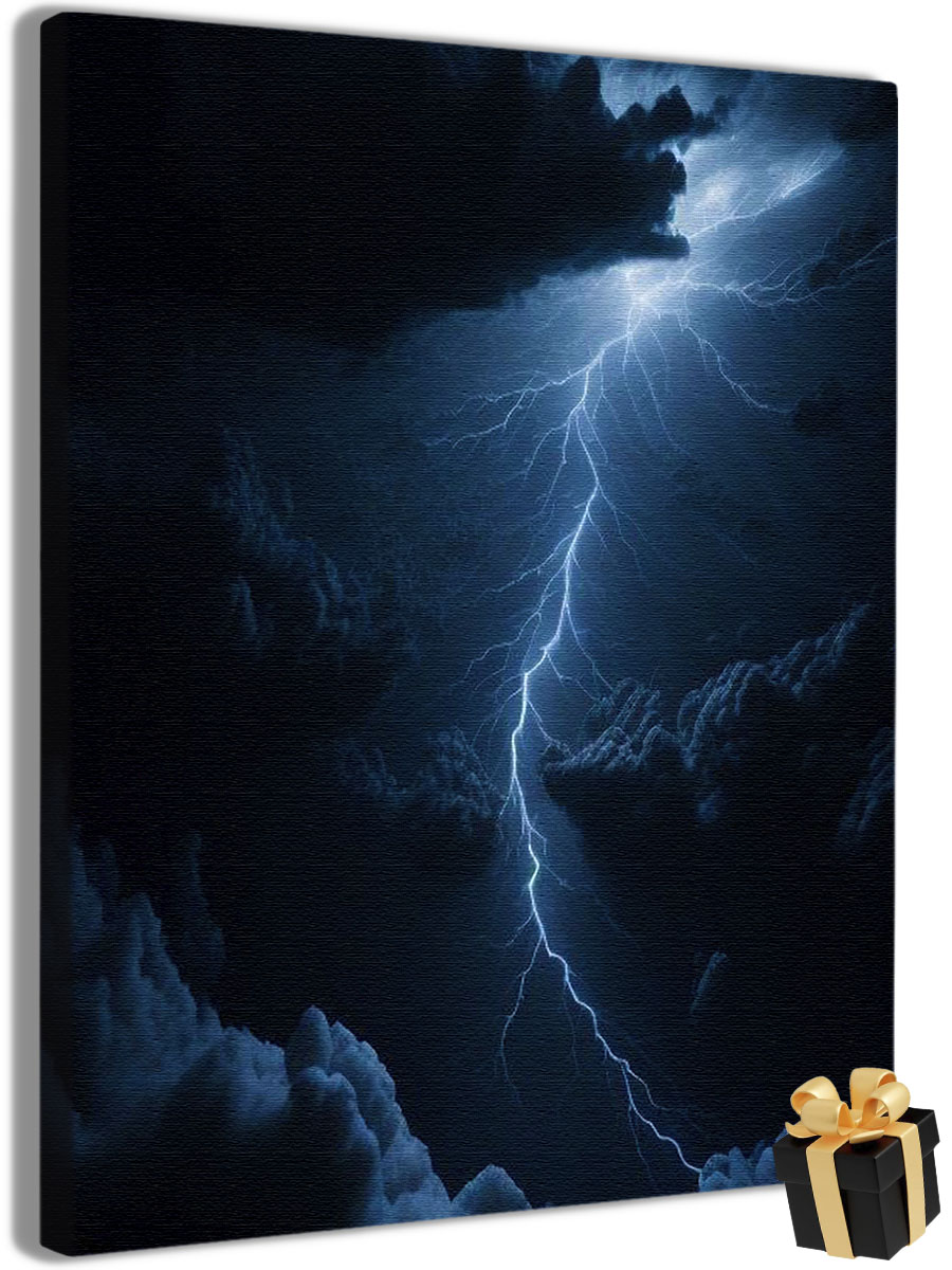 

Картины по номерам Арт-студия Unicorn молния N-4419 40x50 см, молния