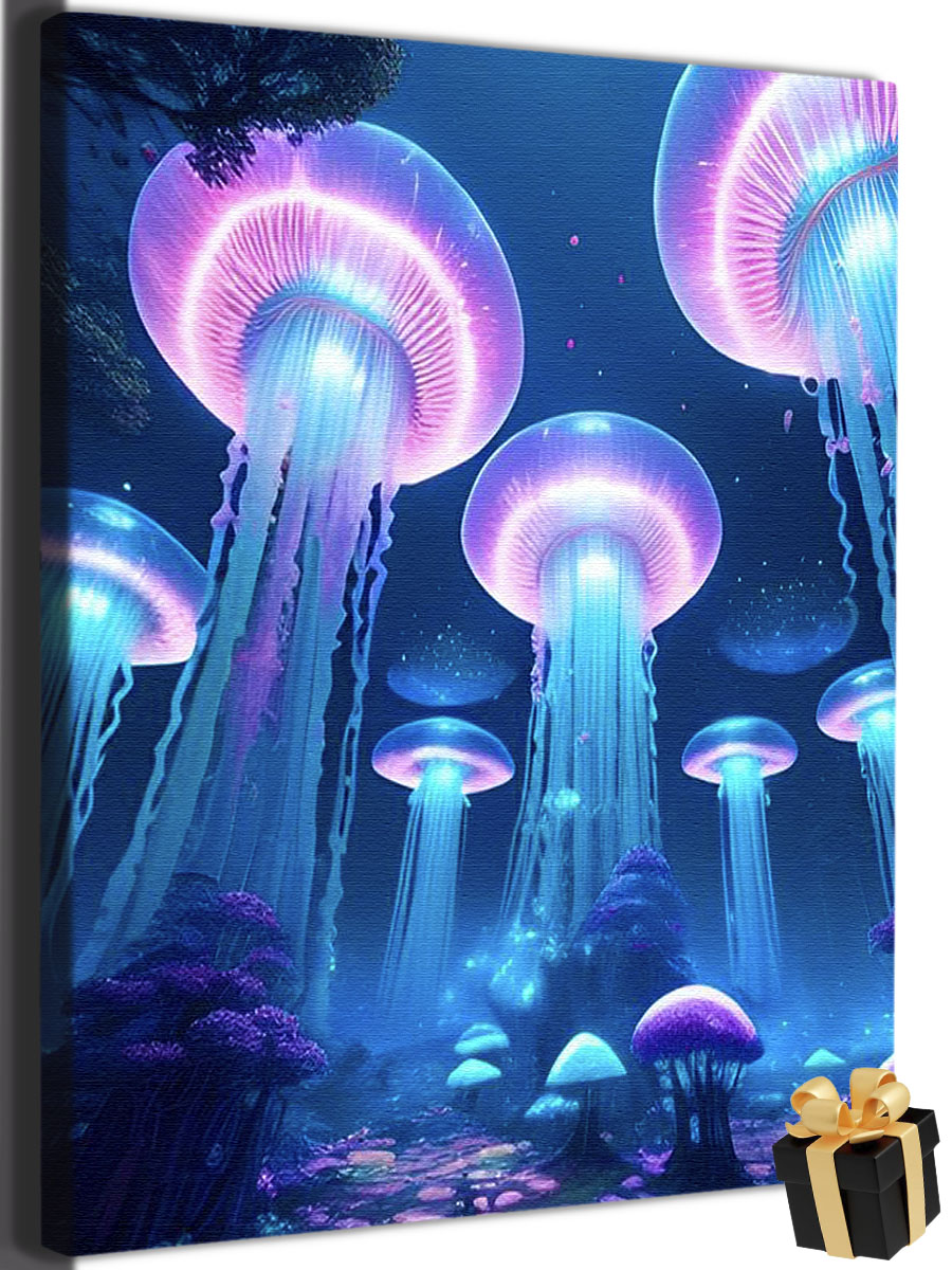 

Картины по номерам Арт-студия Unicorn медузы N-4409 40x50 см, медузы