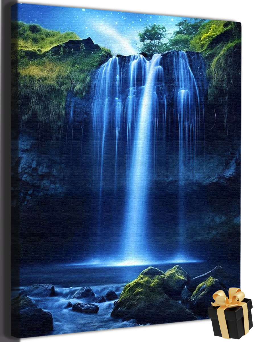 

Картины по номерам Арт-студия Unicorn водопад N-4407 40x50 см, водопад